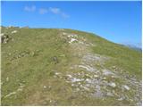 Za Ušivcem - Gradišče (Velika planina)